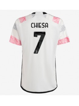 Juventus Federico Chiesa #7 Auswärtstrikot 2023-24 Kurzarm